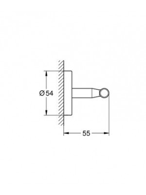 GROHE Bau Cosmopolitan Havlu Askılığı